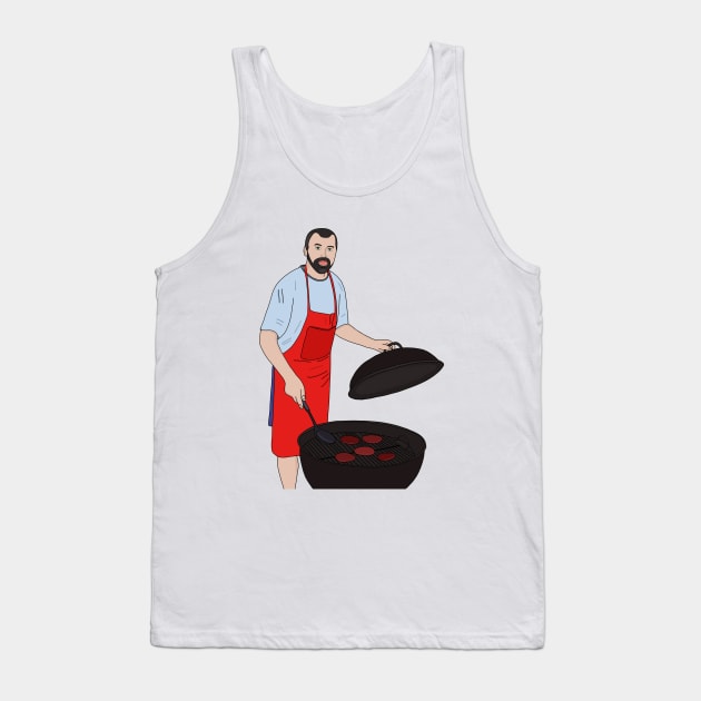 Barbecue BBQ Tank Top by DiegoCarvalho